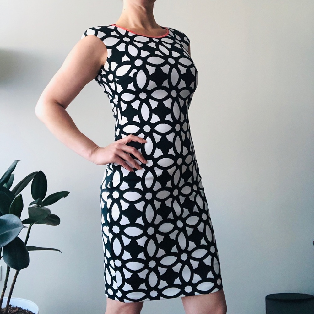 Geometric Print Dress by Jax